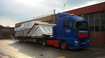 dakkapel-blauw Plaatsen van dakkapel Wessels