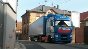 Transport naar België